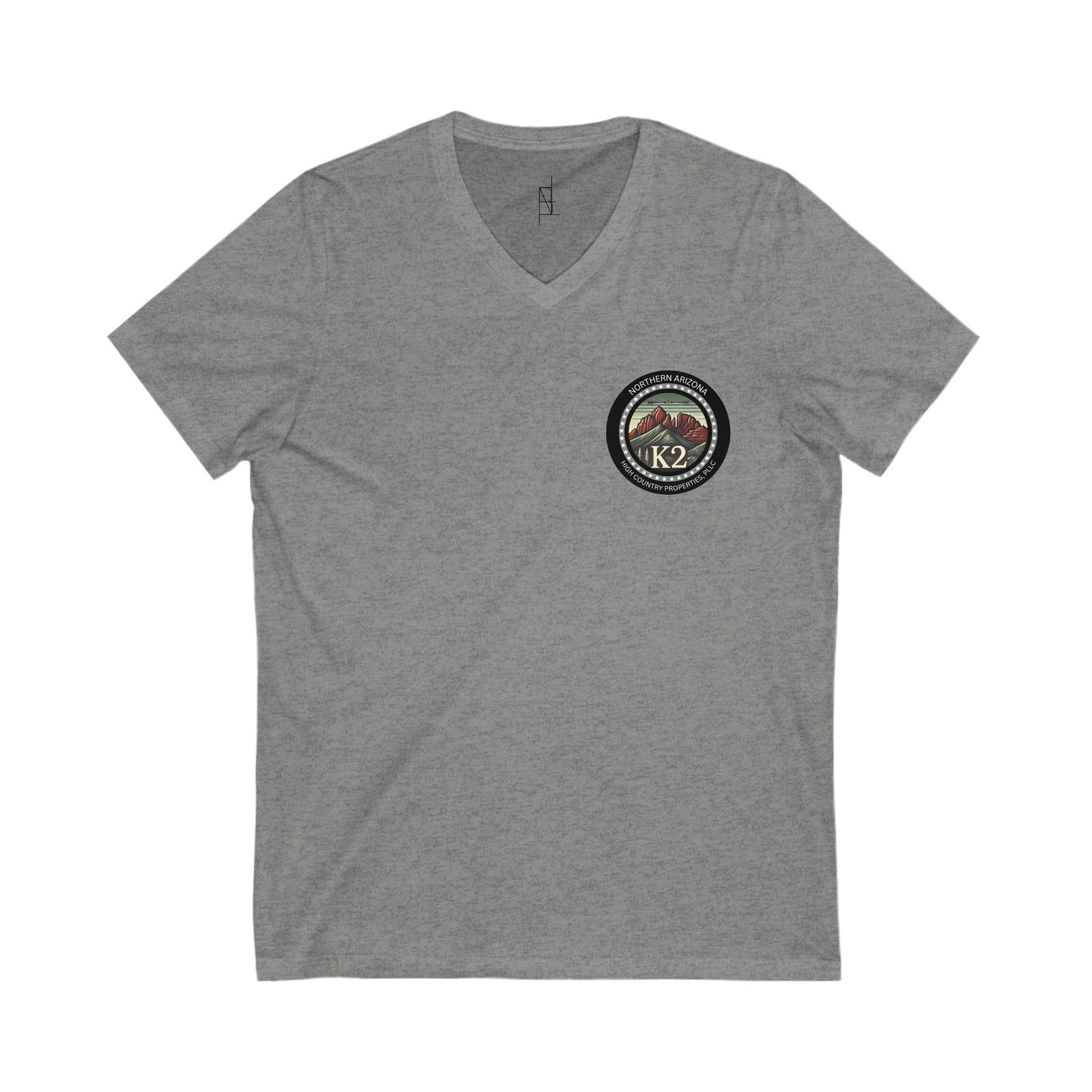 Minimalist K2 T-Shirt V-Neck