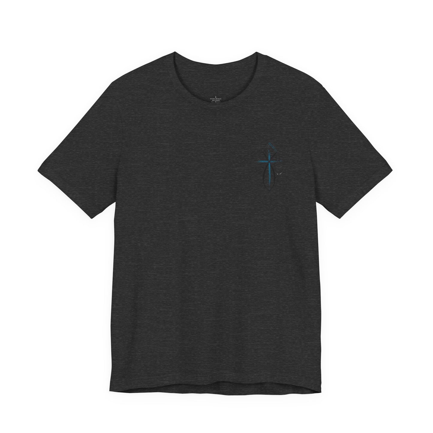Lion and The lamb, Alpha & Omega, Chi Rho Cross T-Shirt