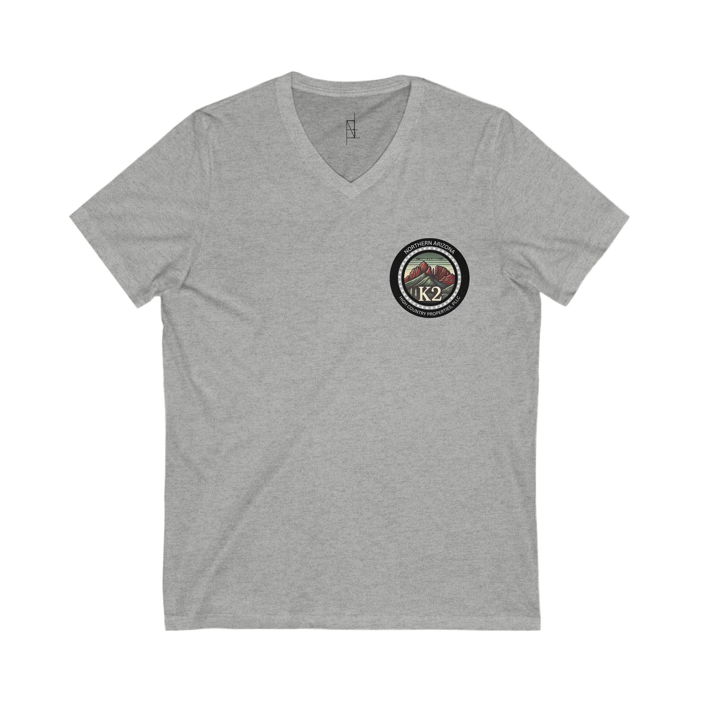 Minimalist K2 T-Shirt V-Neck