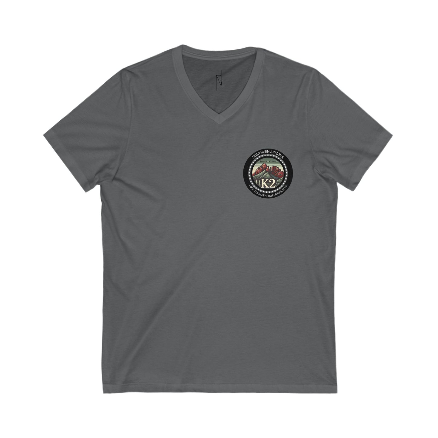 Minimalist K2 T-Shirt V-Neck