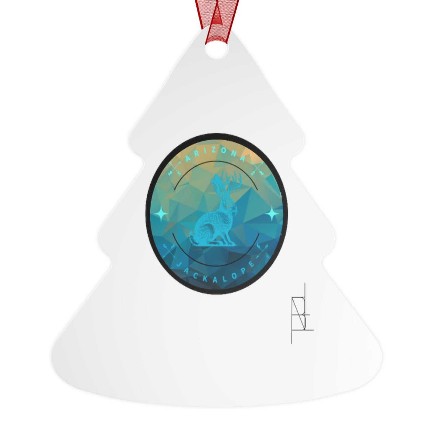 Raw Doggin Jackalope Ornament