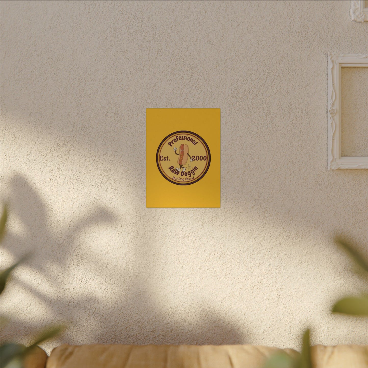 Professional Raw Doggin Printed Canvas