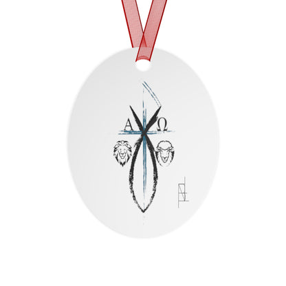 Carnivore Chi Rho Ornament