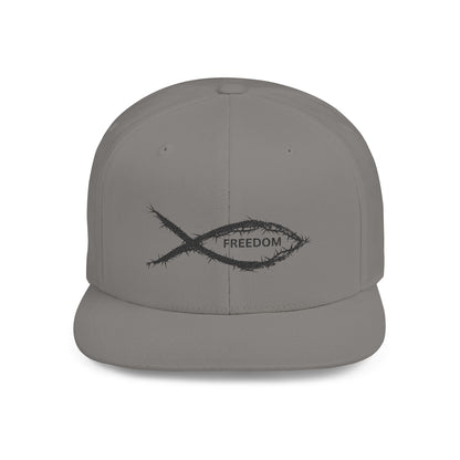 FREEDOM FISH SNAPBACK HAT