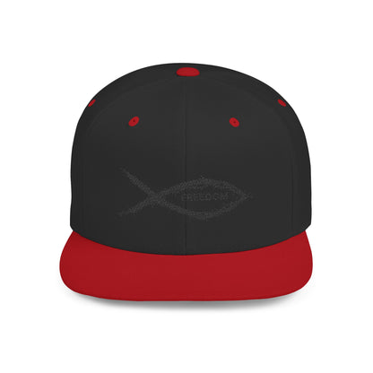 FREEDOM FISH SNAPBACK HAT