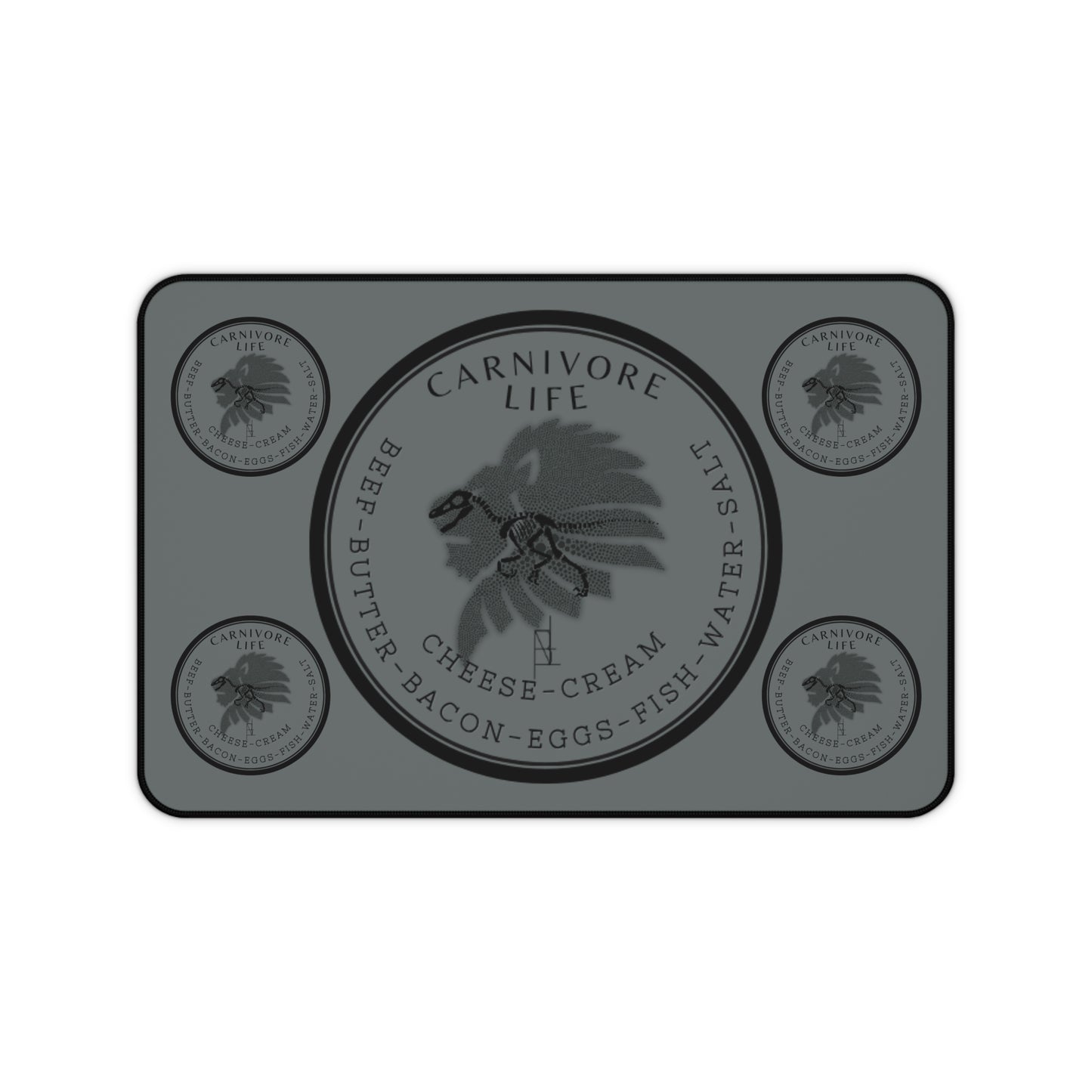 Carnivore Life Desk Mat Mouse Pad