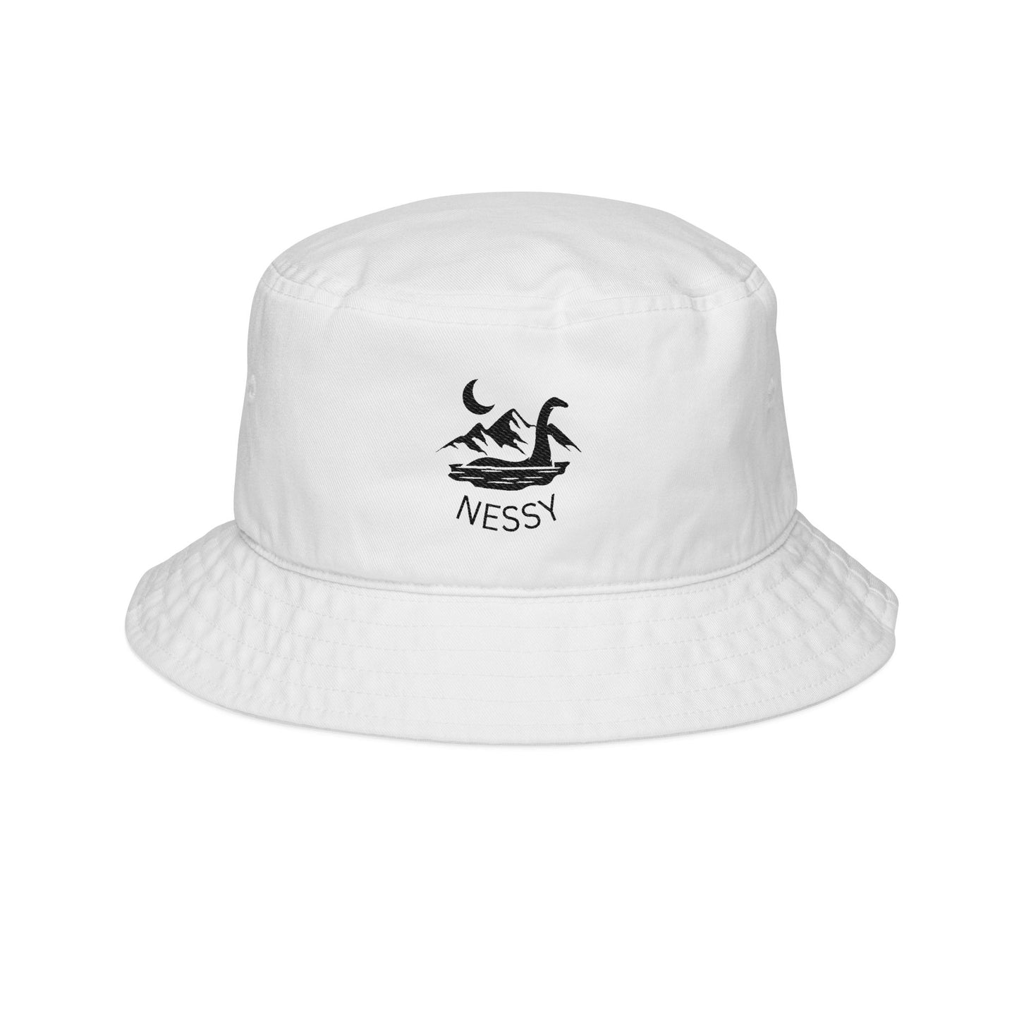Nessy Bucket Hat-White