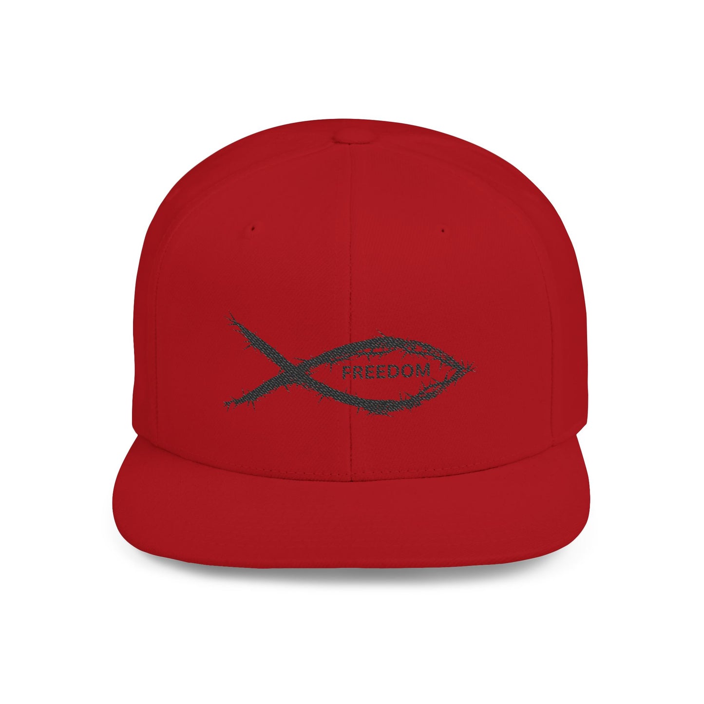 FREEDOM FISH SNAPBACK HAT