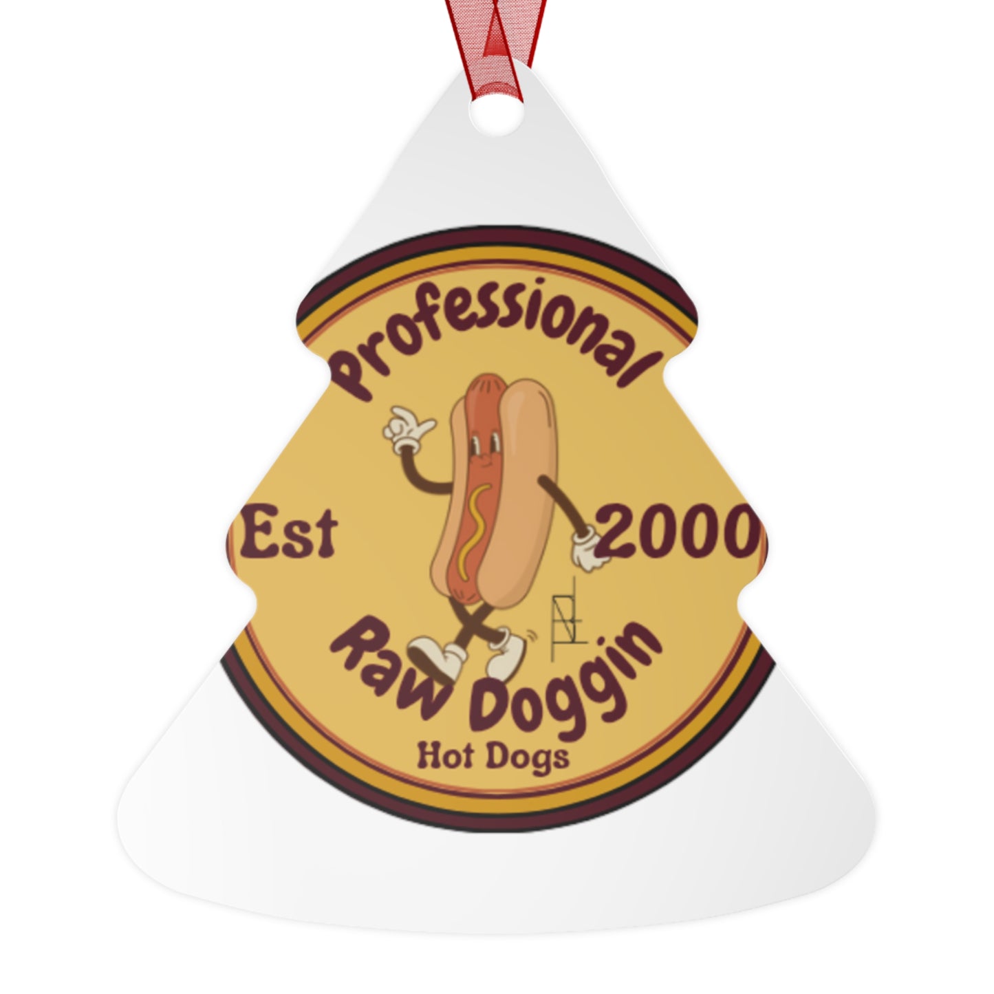 Raw Doggin Jackalope Ornament