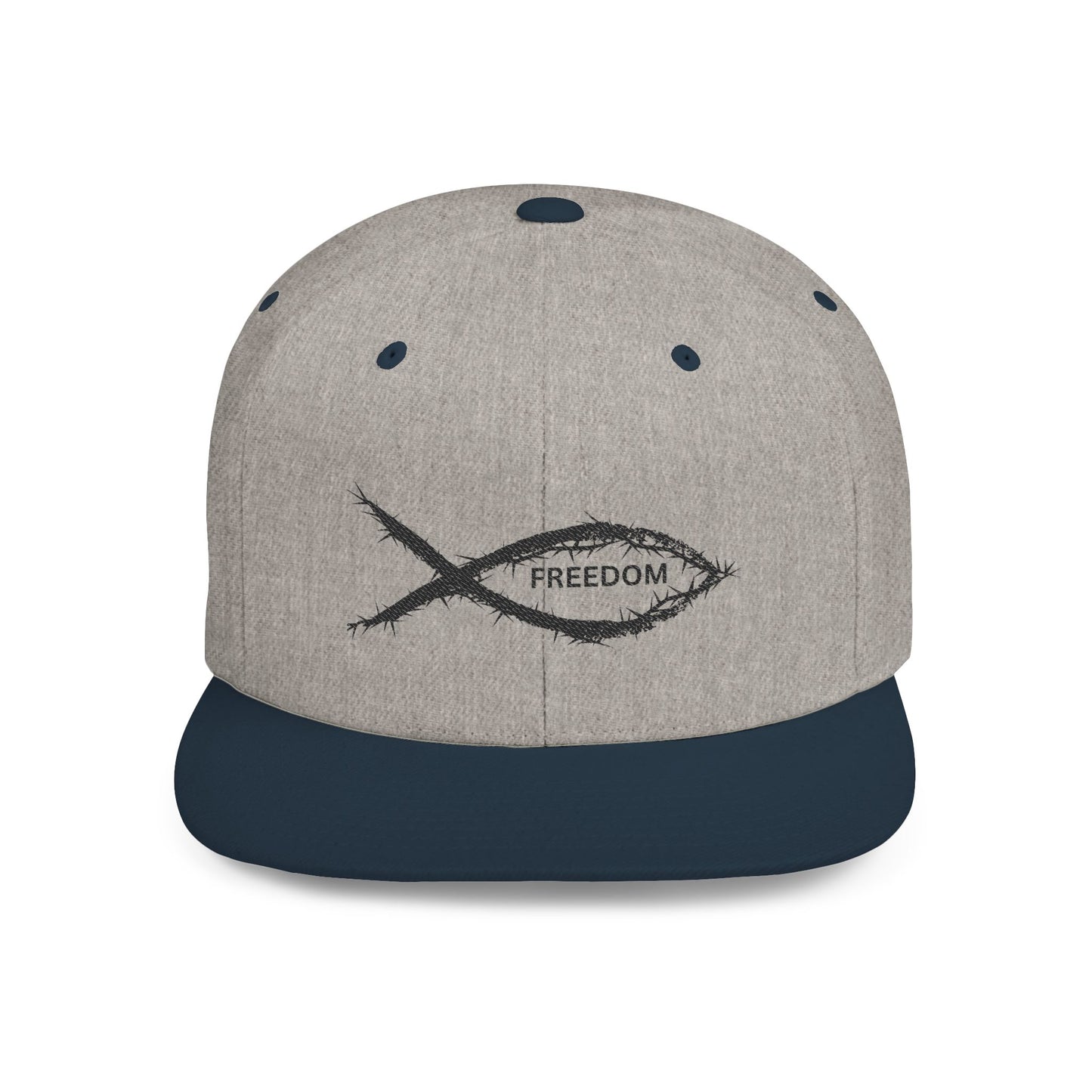 FREEDOM FISH SNAPBACK HAT