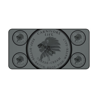 Carnivore Life Desk Mat Mouse Pad