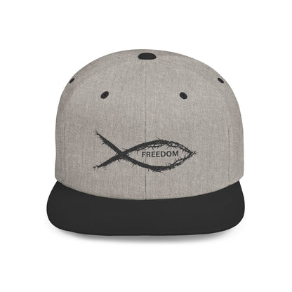 FREEDOM FISH SNAPBACK HAT