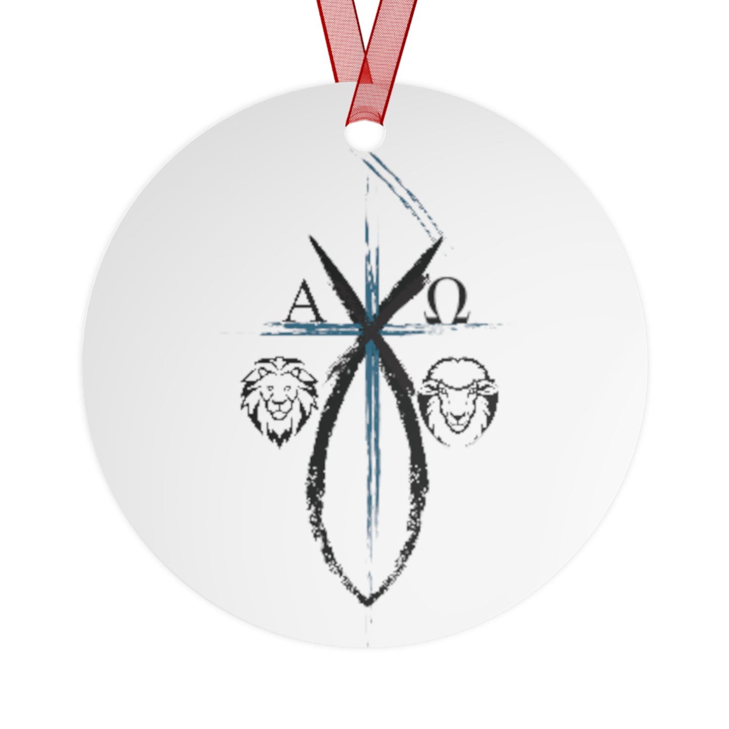 Carnivore Chi Rho Ornament