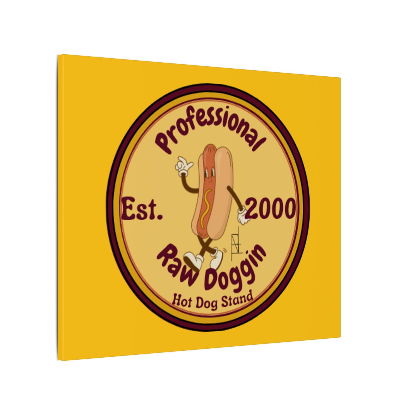 Professional Raw Doggin Printed Canvas