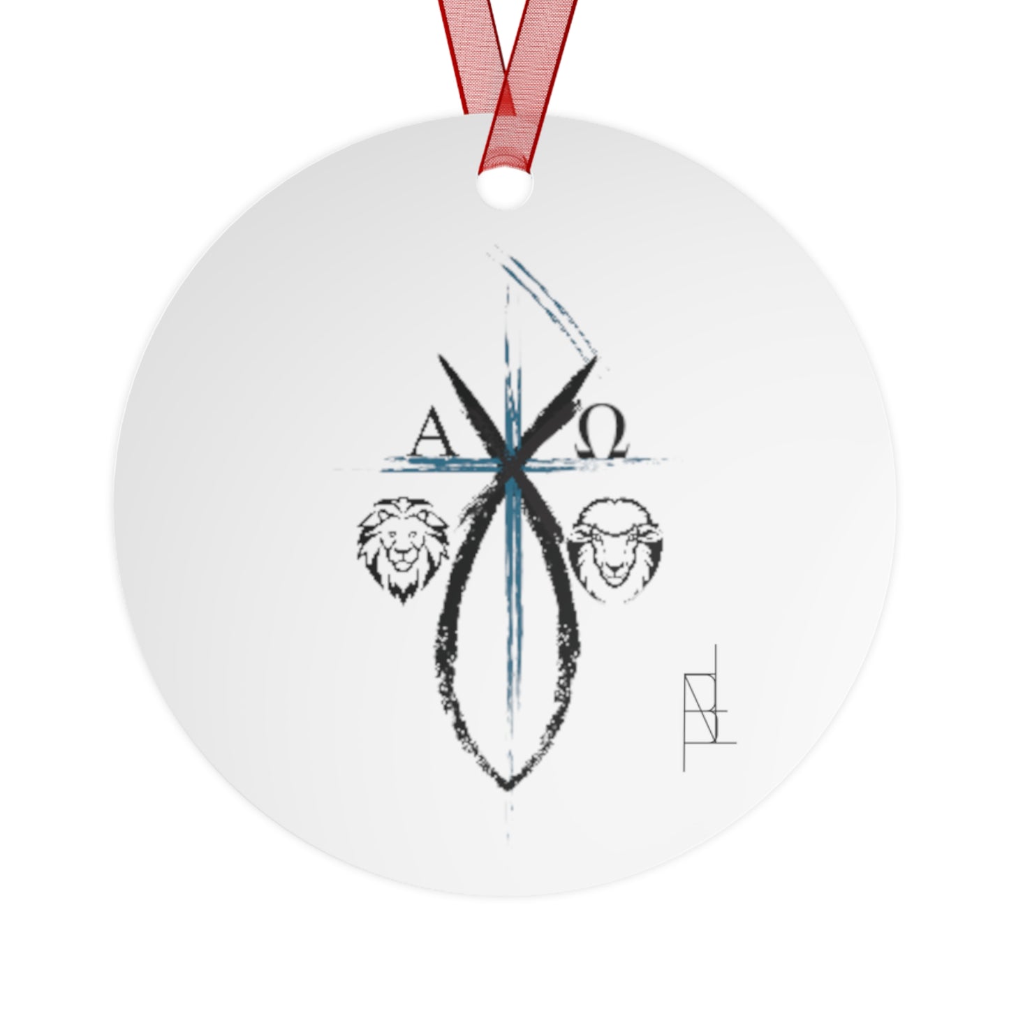 Carnivore Chi Rho Ornament