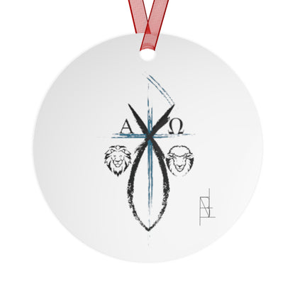 Carnivore Chi Rho Ornament