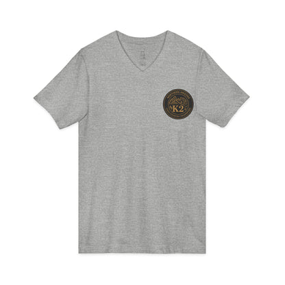 Womans Minimalist K2 T-Shirt V-Neck