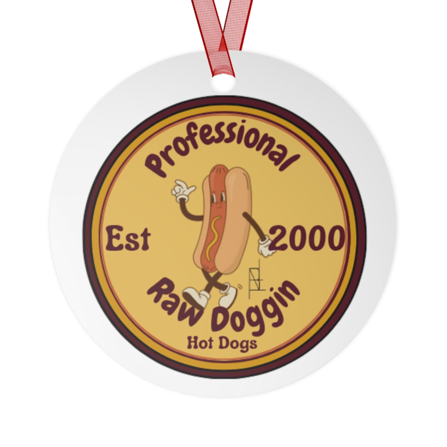 Raw Doggin Jackalope Ornament