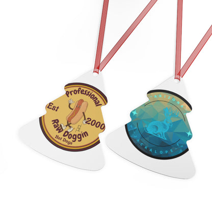 Raw Doggin Jackalope Ornament