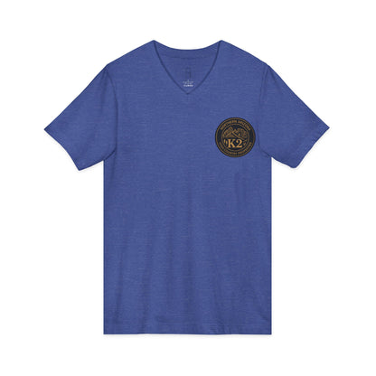 Womans Minimalist K2 T-Shirt V-Neck