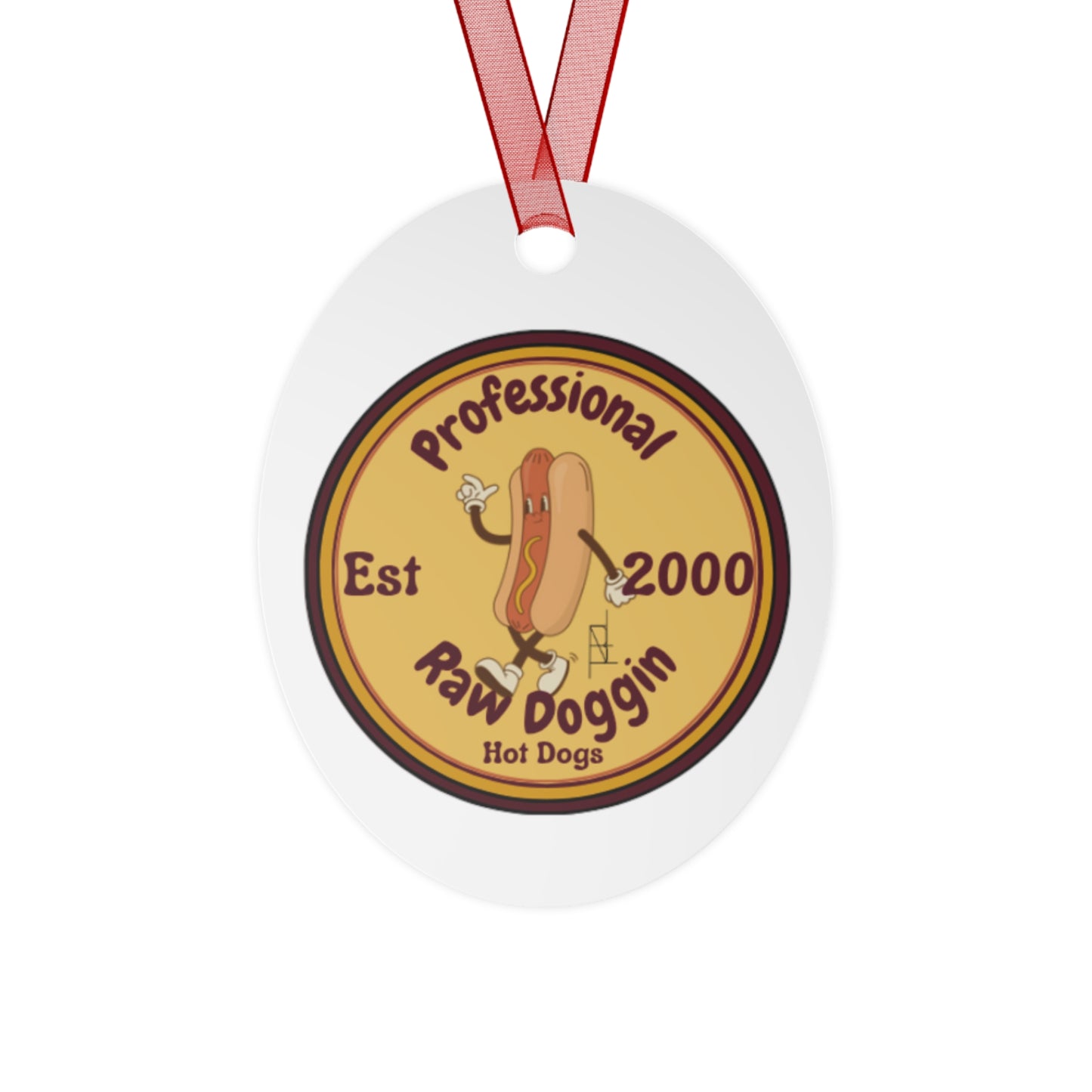 Raw Doggin Jackalope Ornament