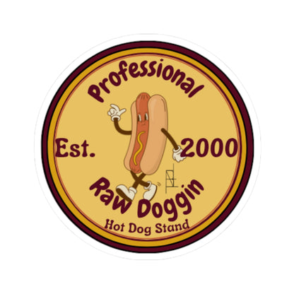 Professional Raw-doggin Sticker