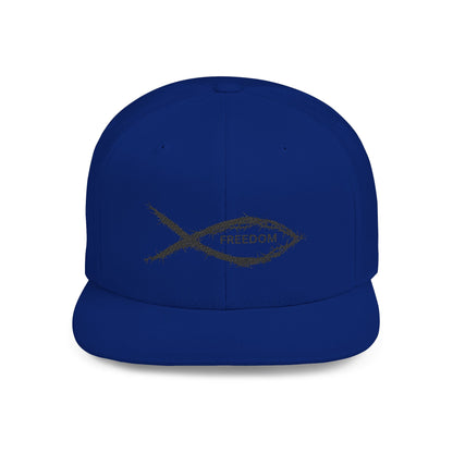 FREEDOM FISH SNAPBACK HAT