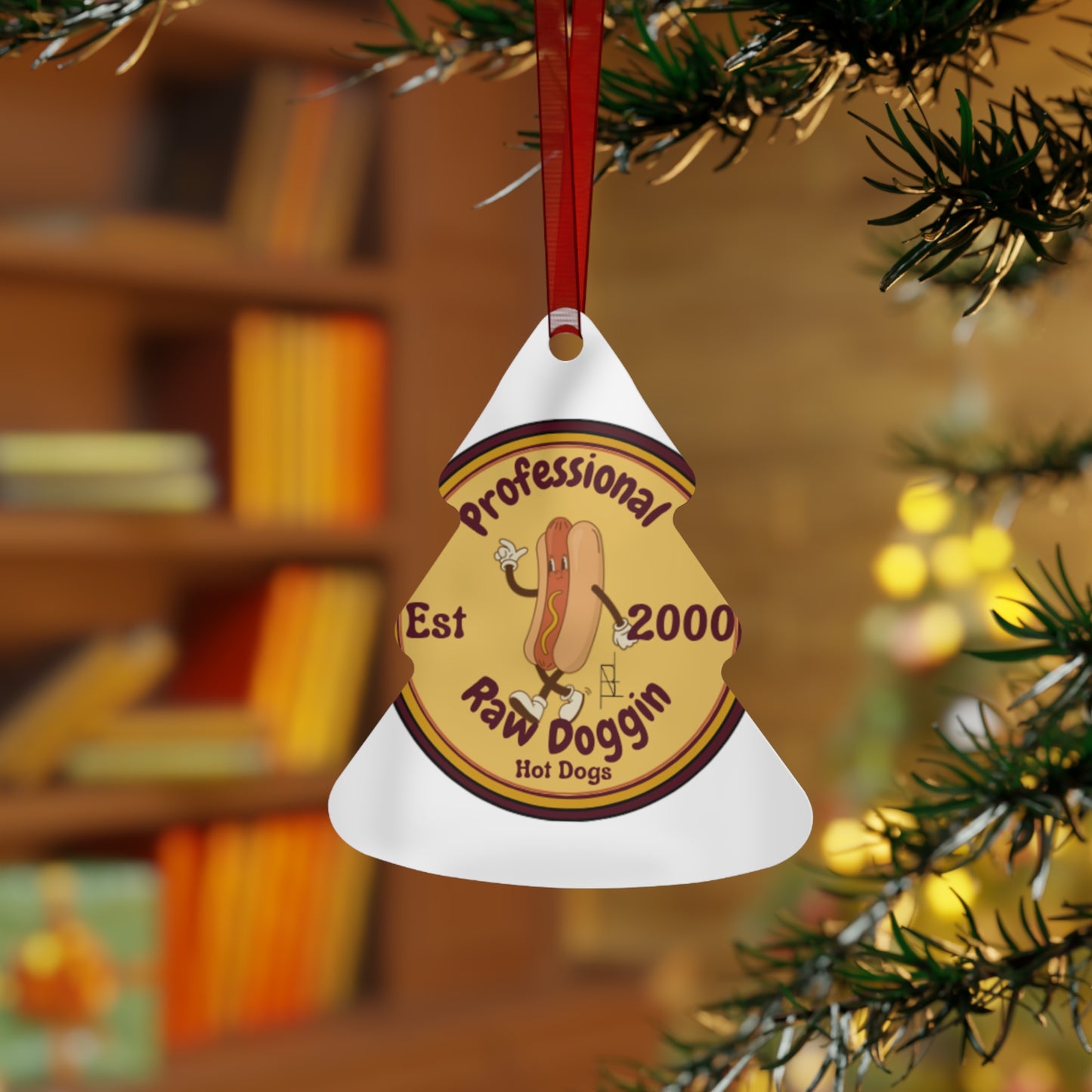 Raw Doggin Jackalope Ornament