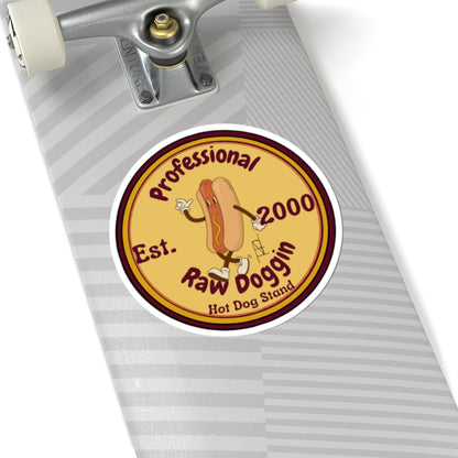 Professional Raw-doggin Sticker