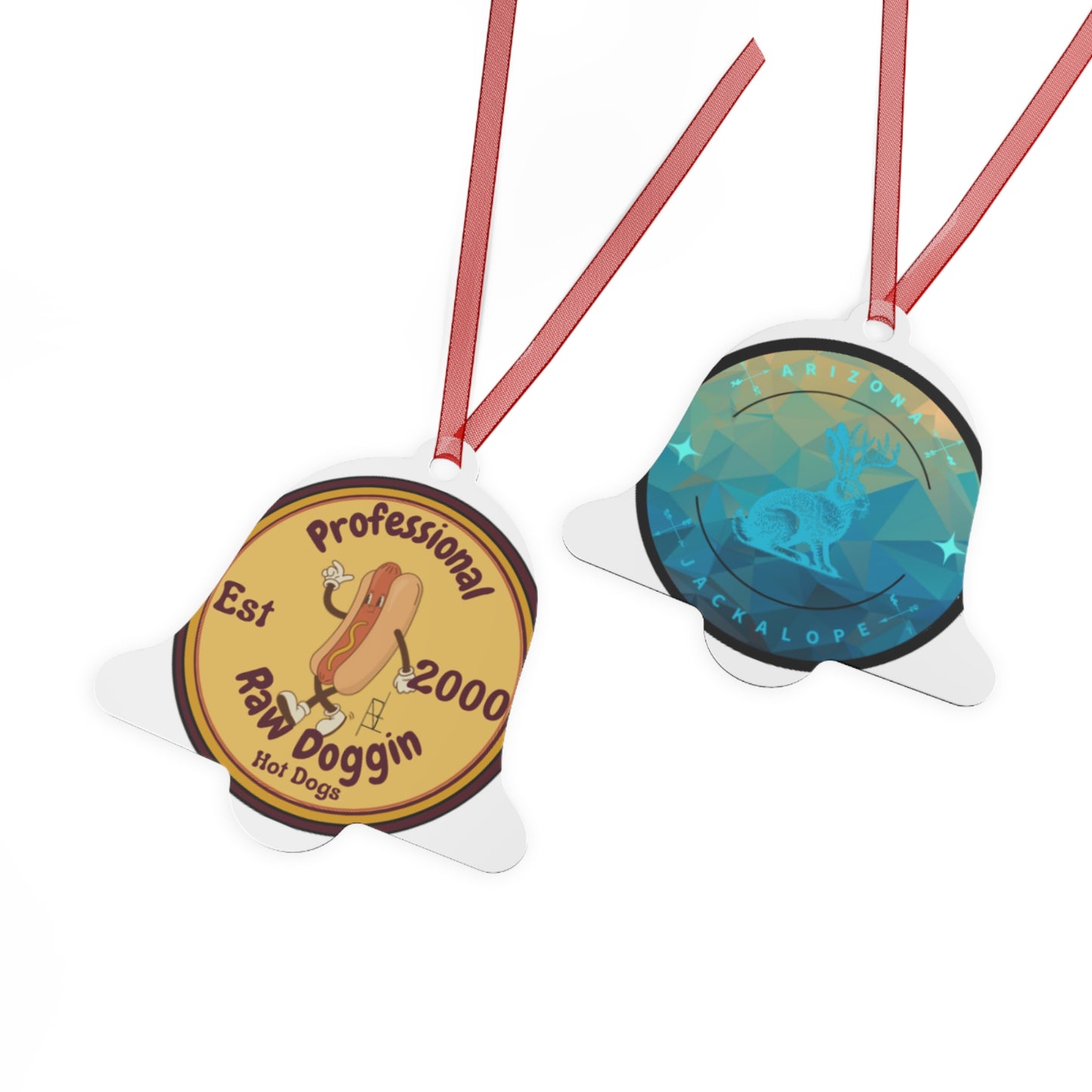 Raw Doggin Jackalope Ornament