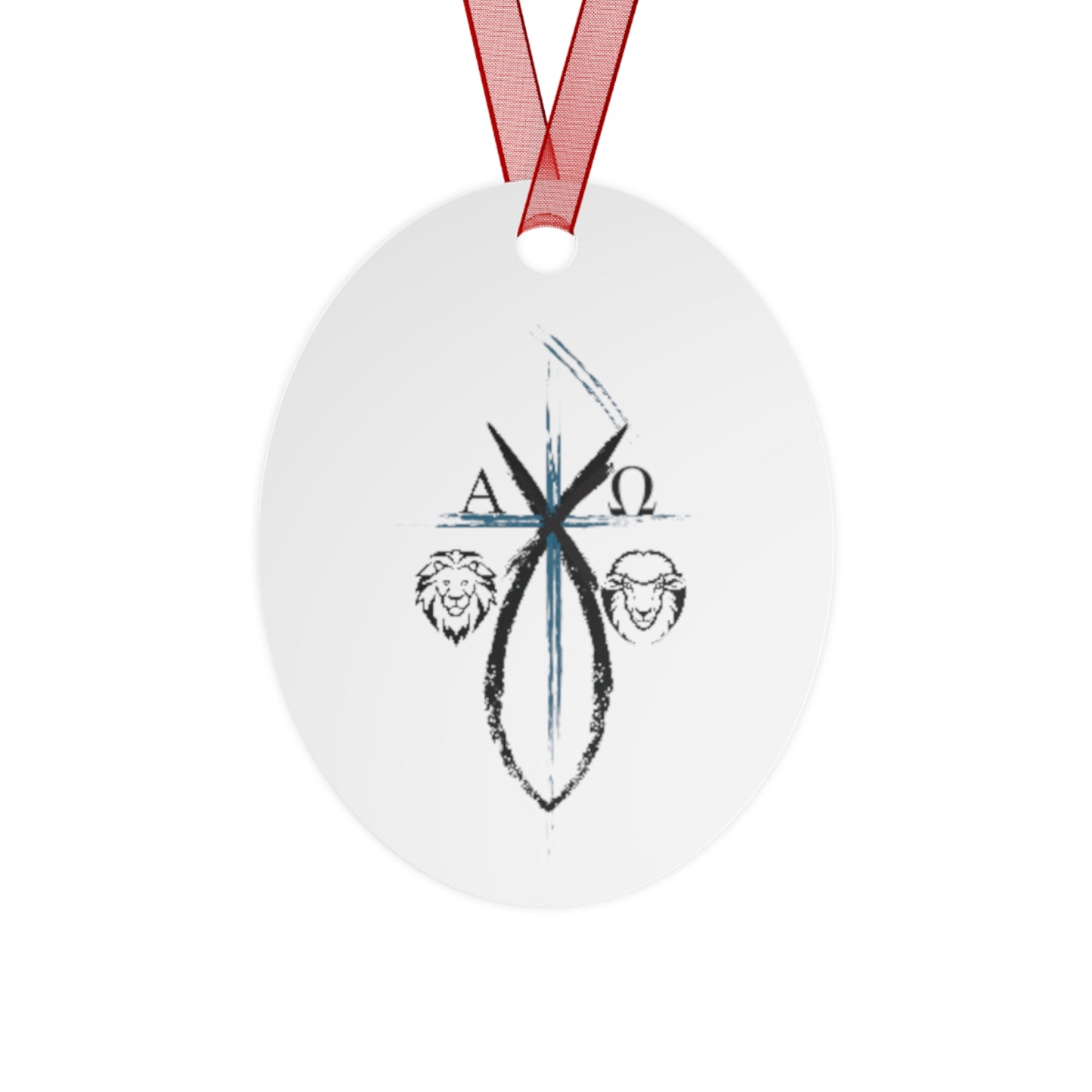 Carnivore Chi Rho Ornament