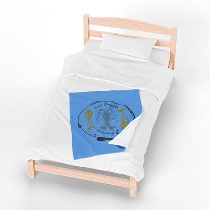 Just Buggin and Catching Tail Throw Blanket