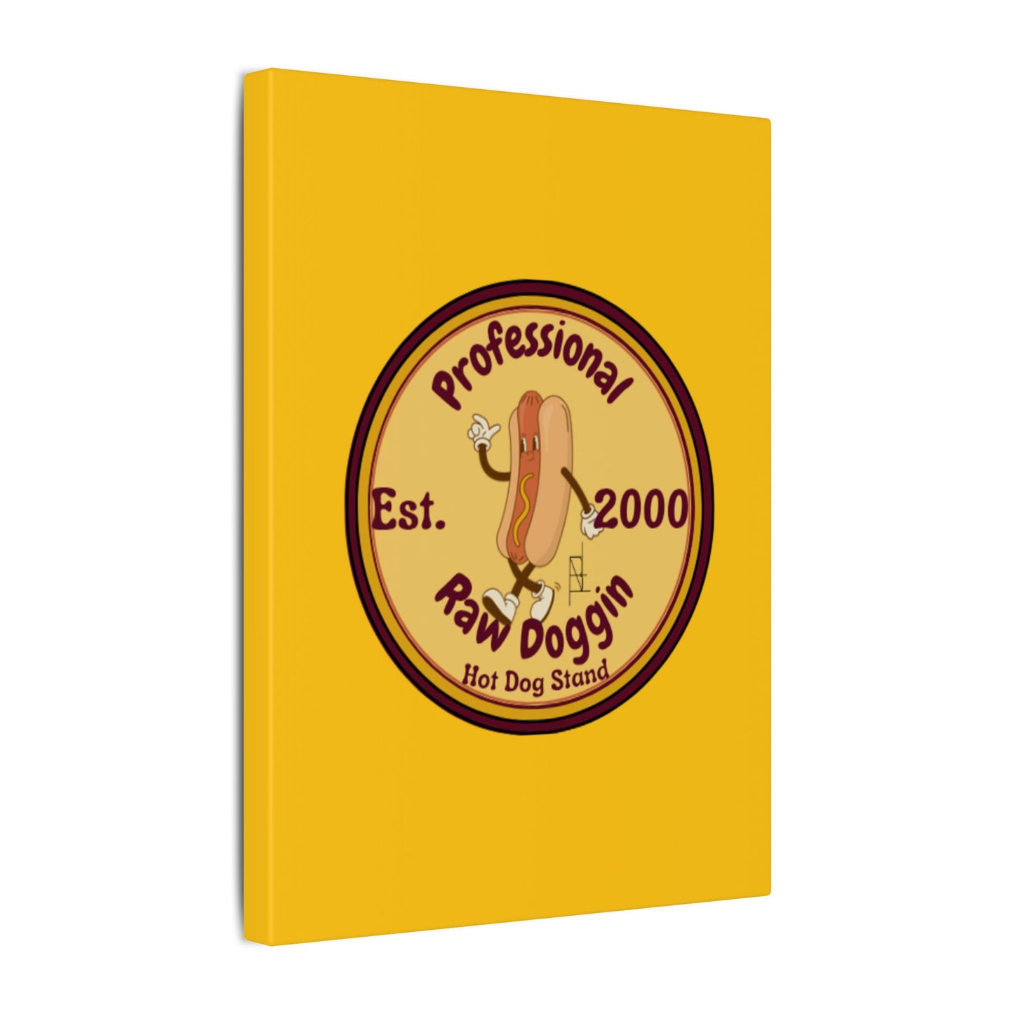 Professional Raw Doggin Printed Canvas