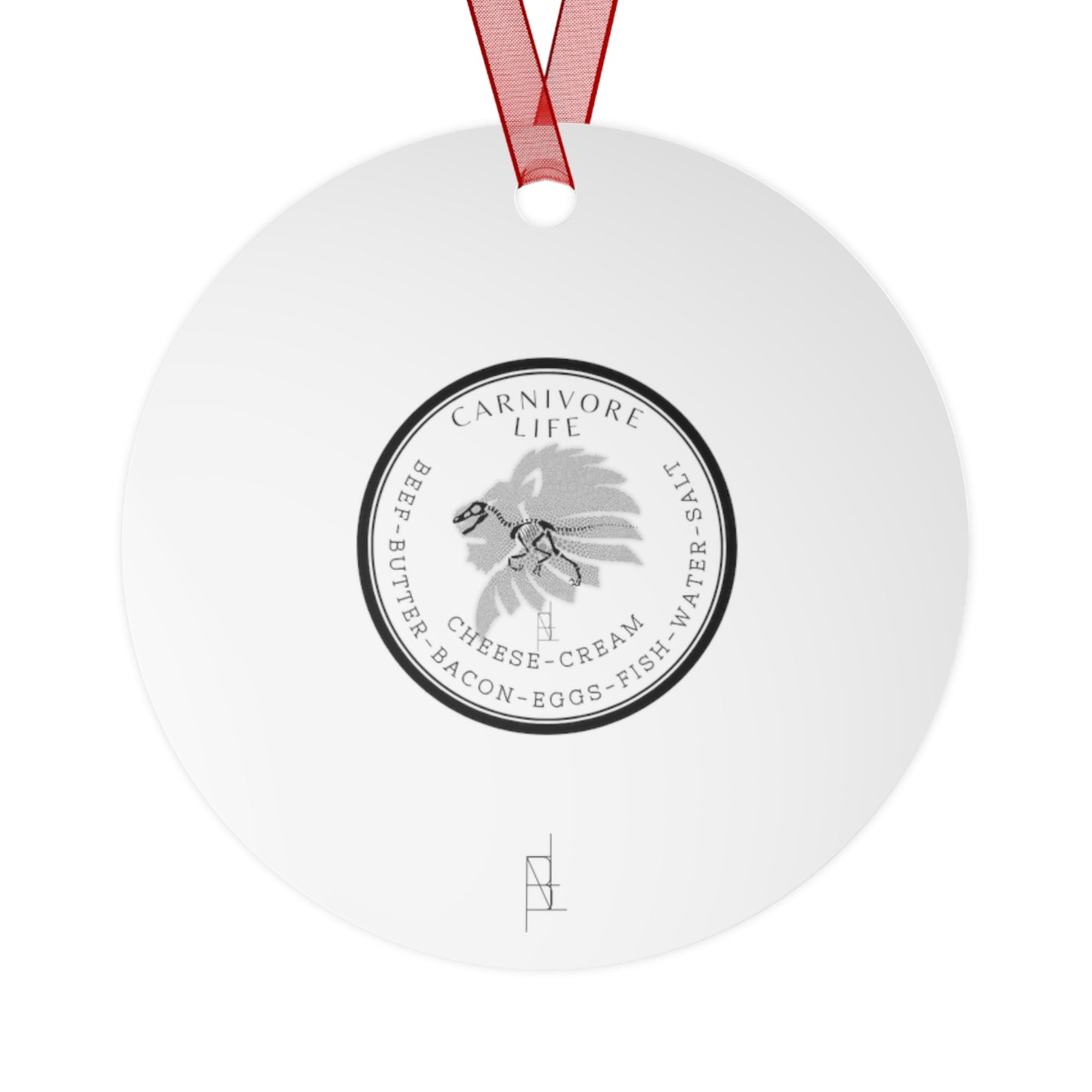 Carnivore Chi Rho Ornament