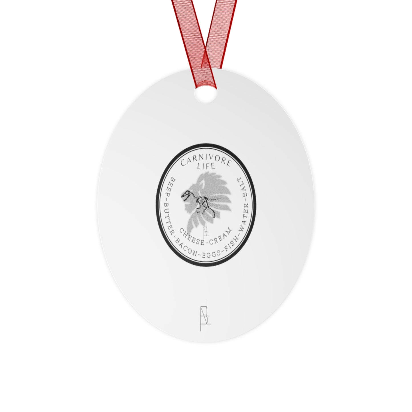Carnivore Chi Rho Ornament