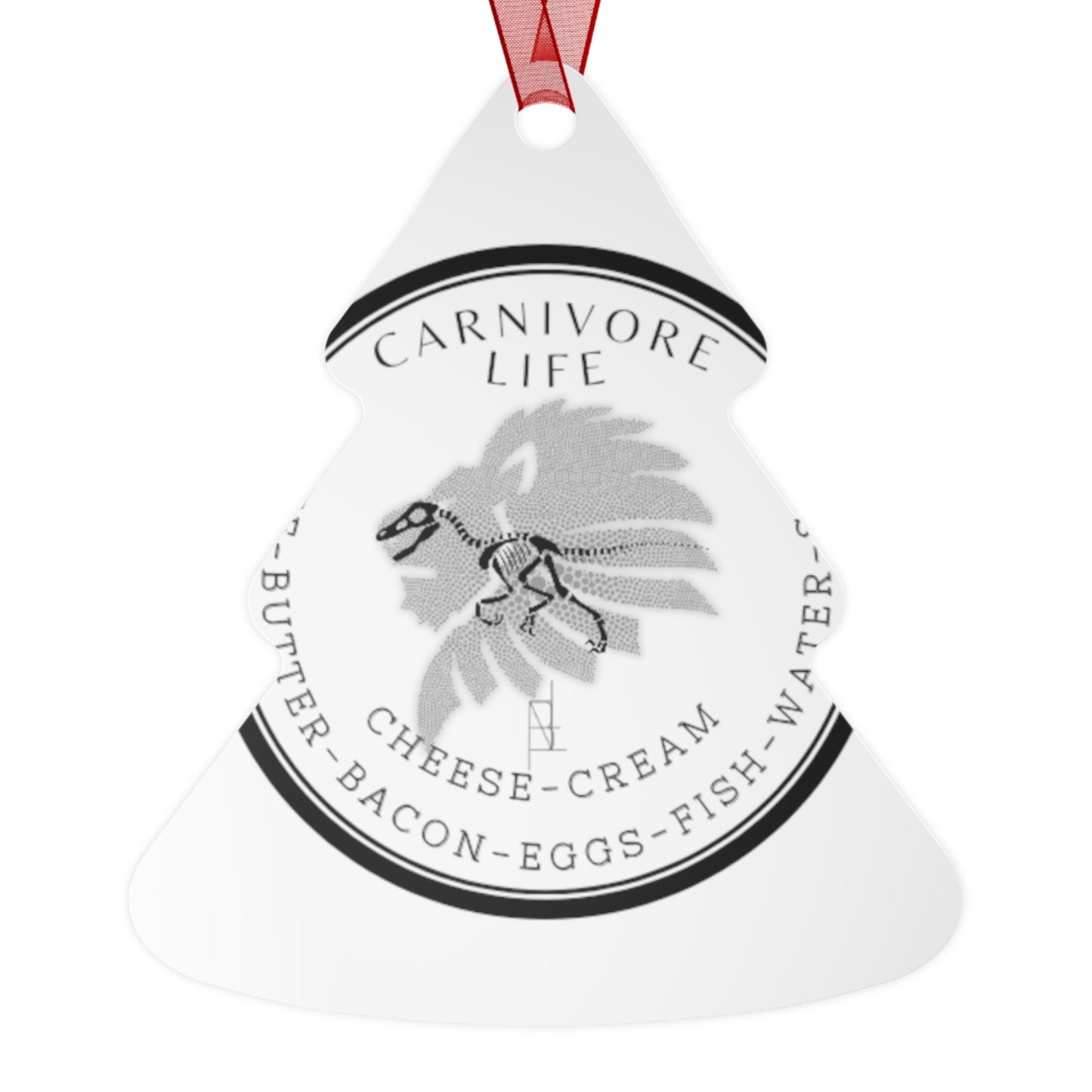 Carnivore Chi Rho Ornament