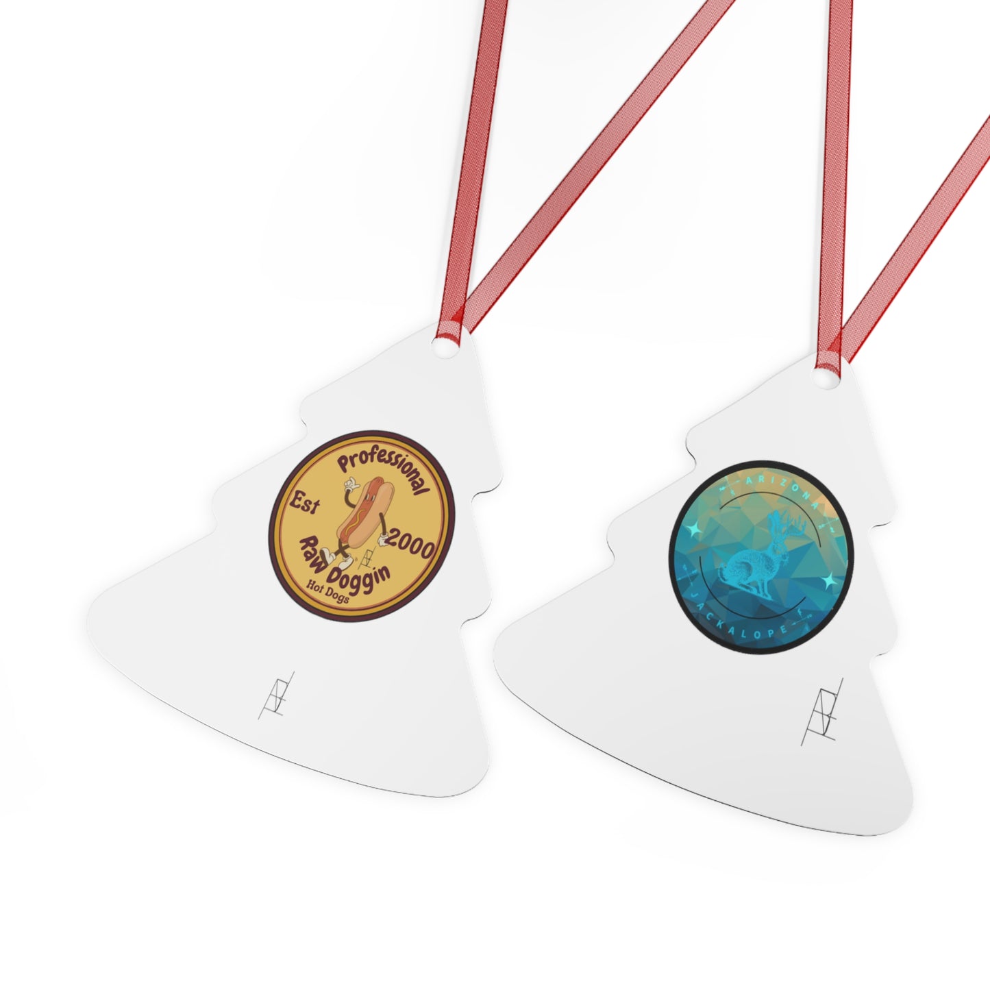 Raw Doggin Jackalope Ornament