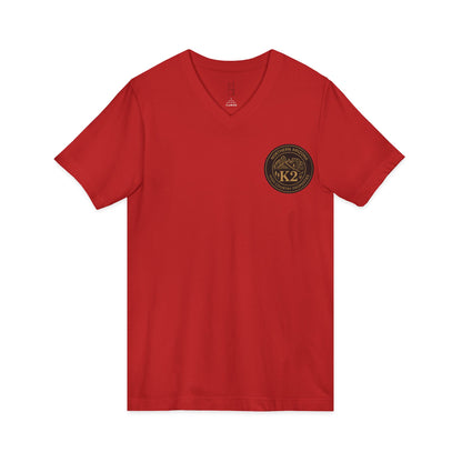 Womans Minimalist K2 T-Shirt V-Neck