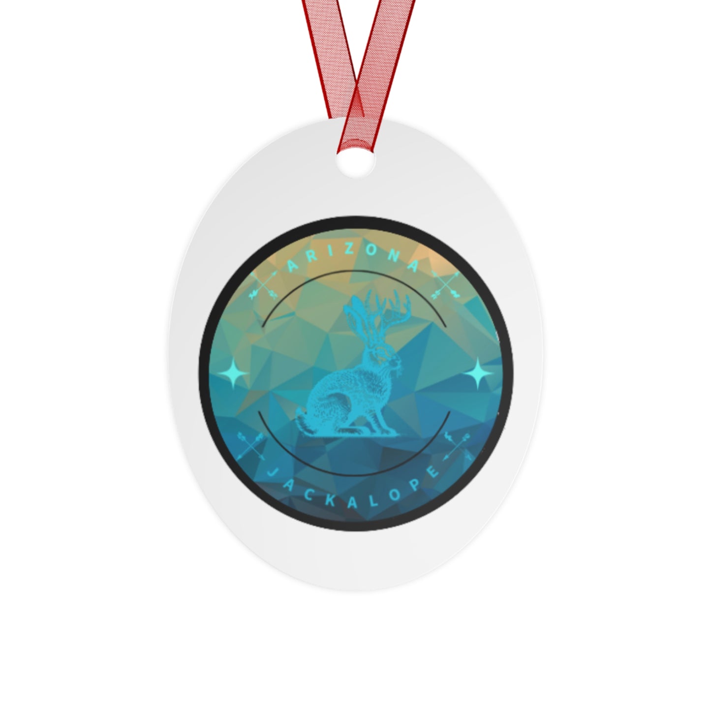 Raw Doggin Jackalope Ornament