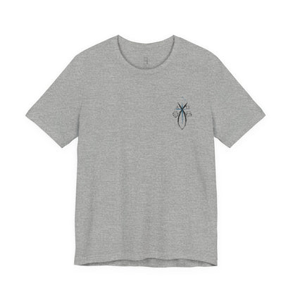 Lion and The lamb, Alpha & Omega, Chi Rho Cross T-Shirt