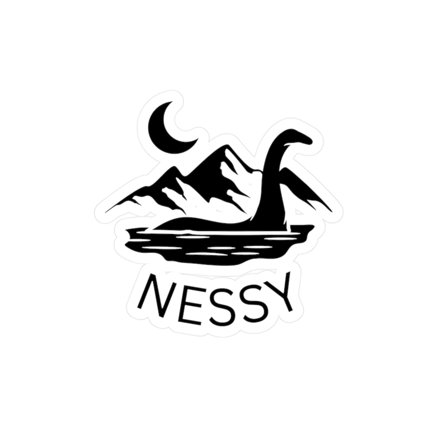 Nessy Vinyl Decal Sticker