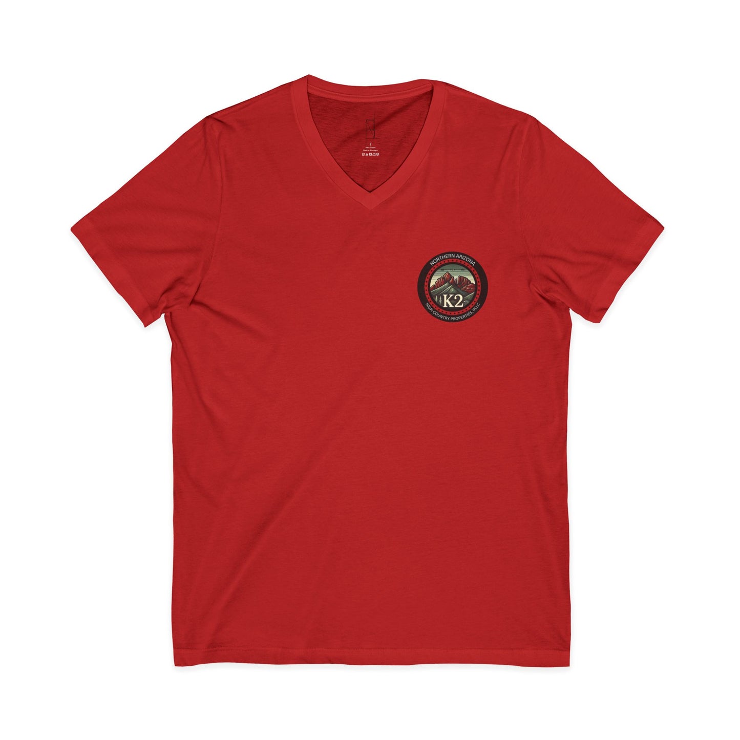 Minimalist K2 T-Shirt V-Neck