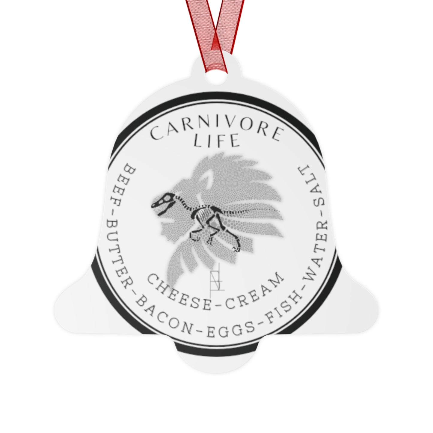 Carnivore Chi Rho Ornament