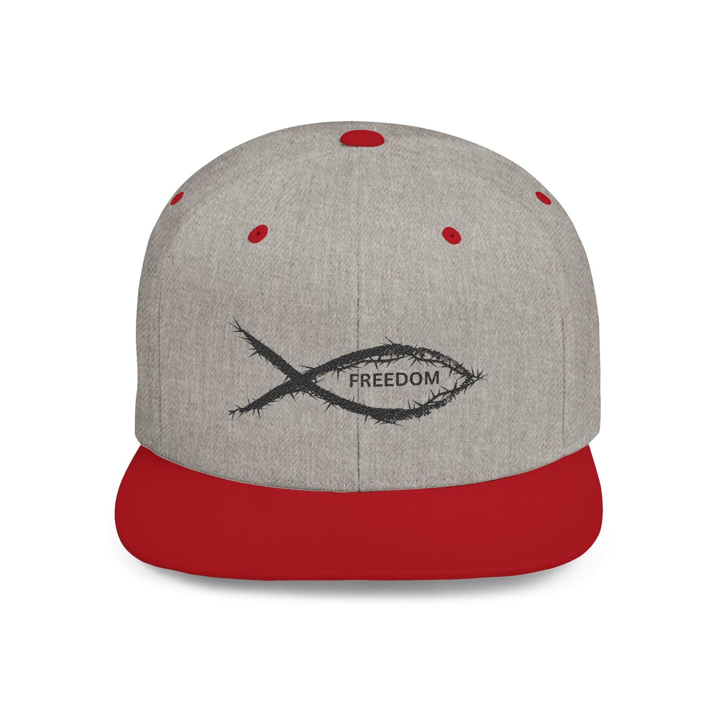 FREEDOM FISH SNAPBACK HAT