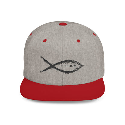 FREEDOM FISH SNAPBACK HAT