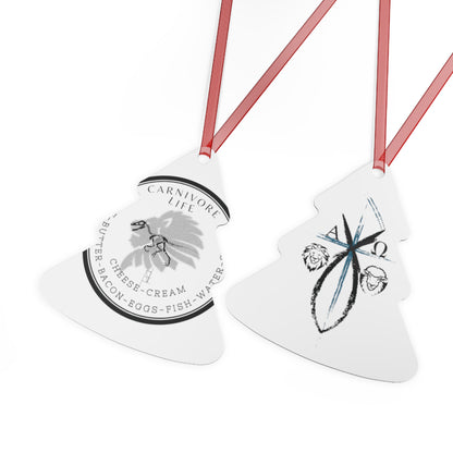 Carnivore Chi Rho Ornament