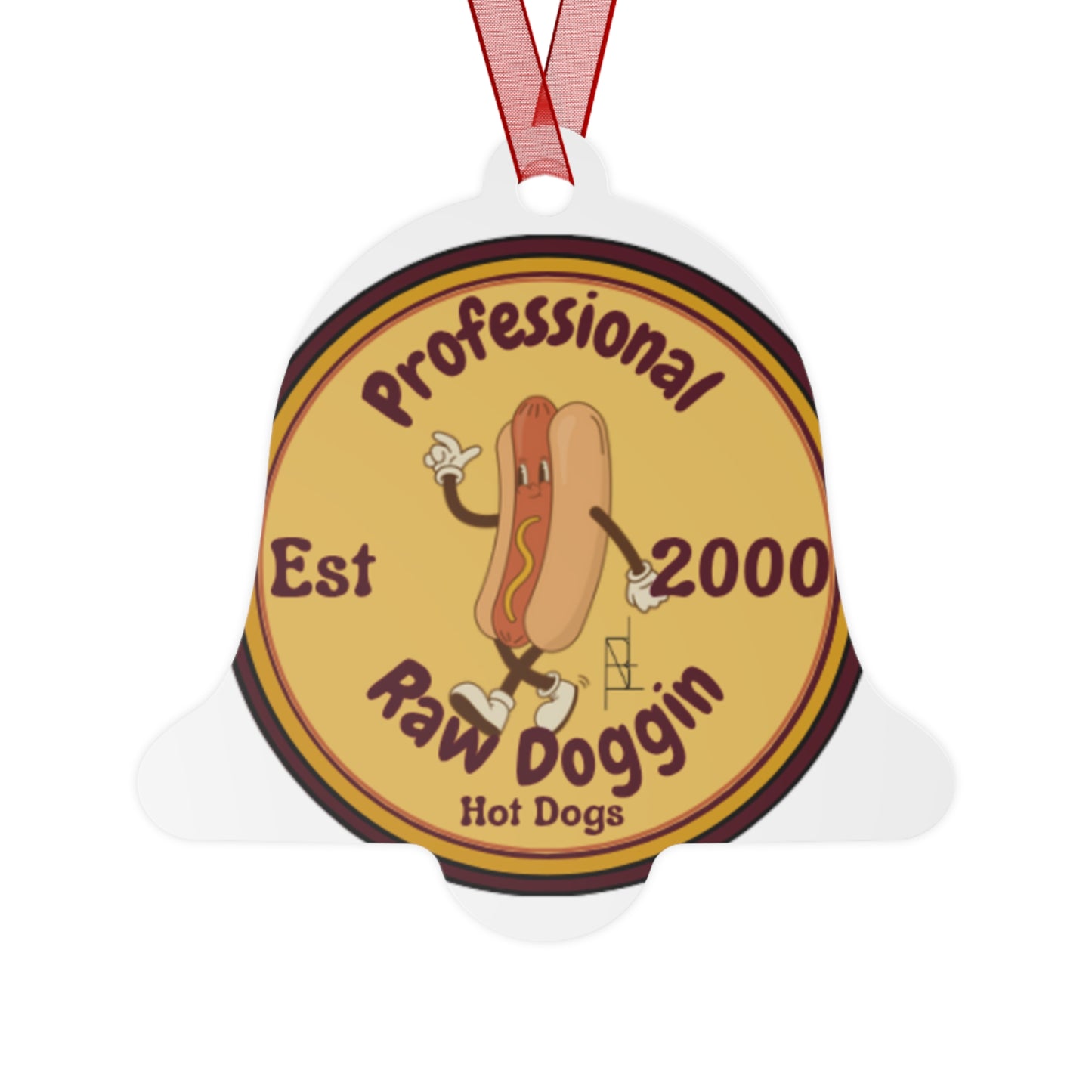 Raw Doggin Jackalope Ornament