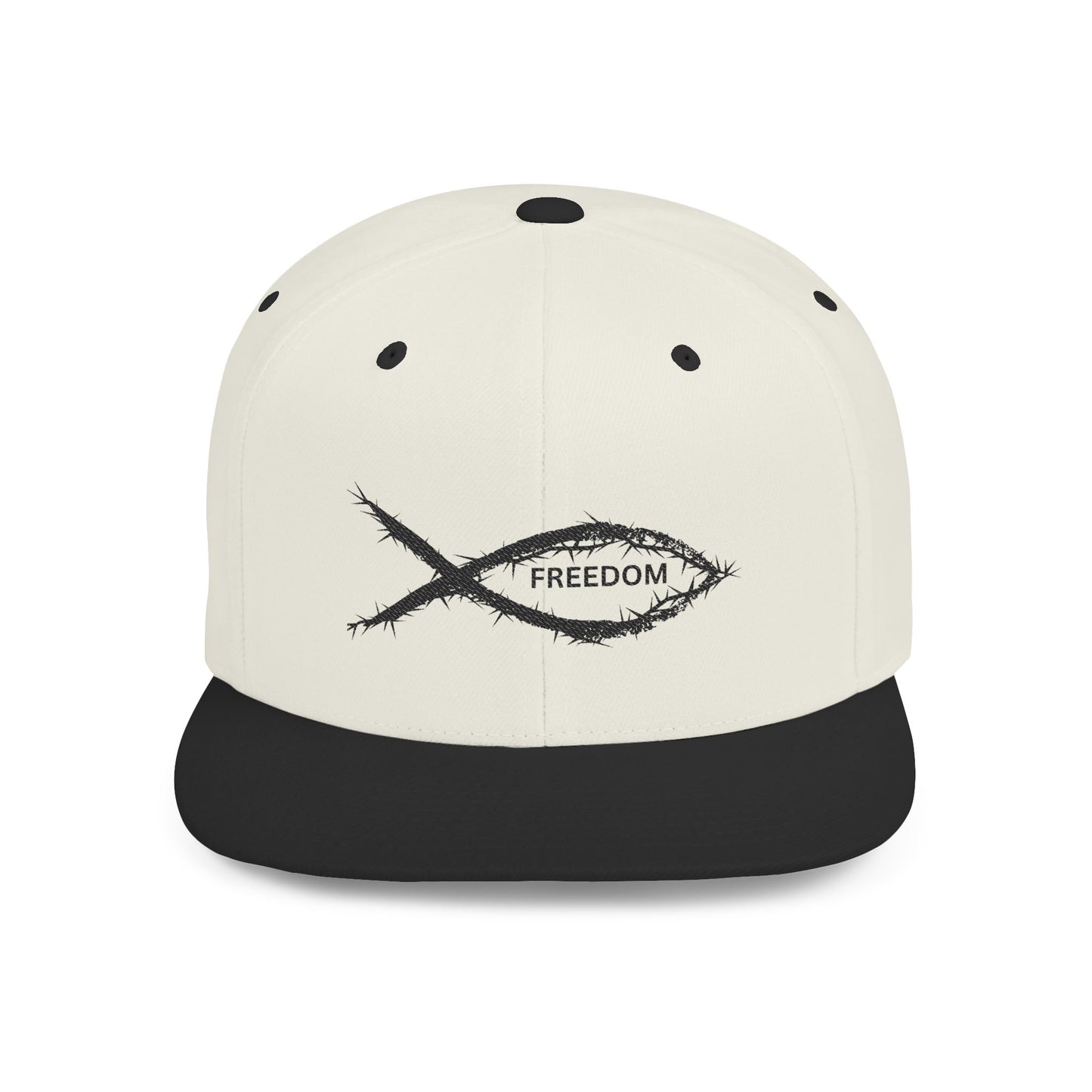 FREEDOM FISH SNAPBACK HAT