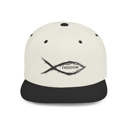 FREEDOM FISH SNAPBACK HAT