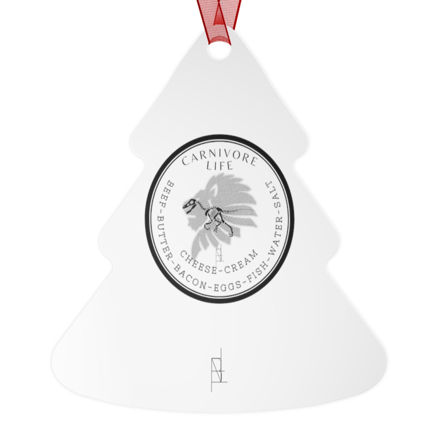 Carnivore Chi Rho Ornament